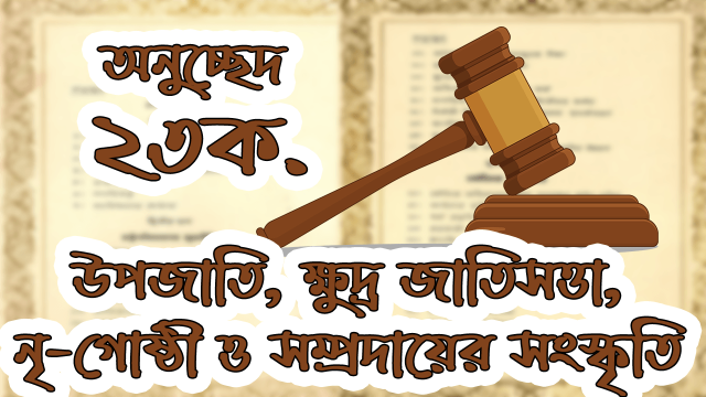 উপজাতি, ক্ষুদ্র জাতিসত্তা, নৃ-গোষ্ঠী ও সম্প্রদায়ের সংস্কৃতি